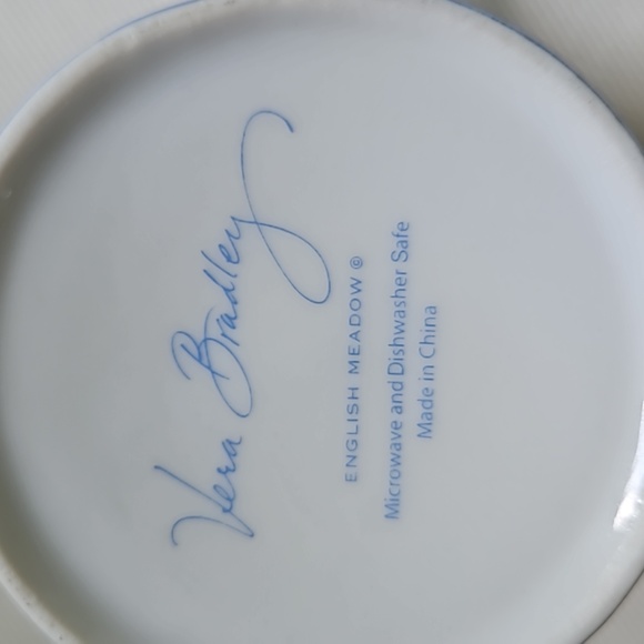 VERA BRADLEY Mug English Meadow Floral Design Retired 2011 8 Oz - Picture 4 of 7